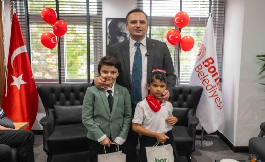 Bornova’da başkanlık koltuğu çocuklara emanet