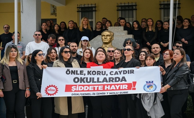 Bornova’dan okullarda şiddete karşı tek ses: 'Karanlığa teslim olmayacağız!'
