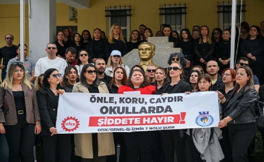 Bornova’dan okullarda şiddete karşı tek ses: 'Karanlığa teslim olmayacağız!'