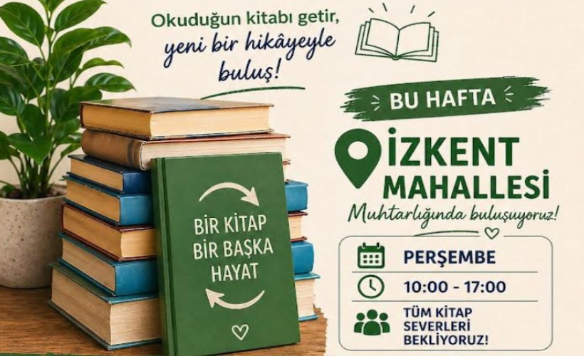 Buca’da 'Kitap Değişim Günleri' başlıyor