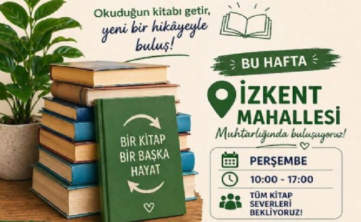 Buca’da 'Kitap Değişim Günleri' başlıyor