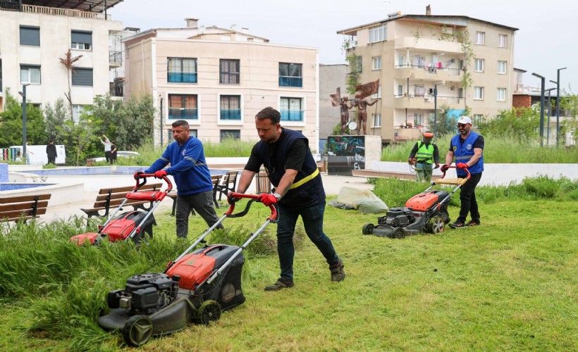 Buca’da bahar temizliği