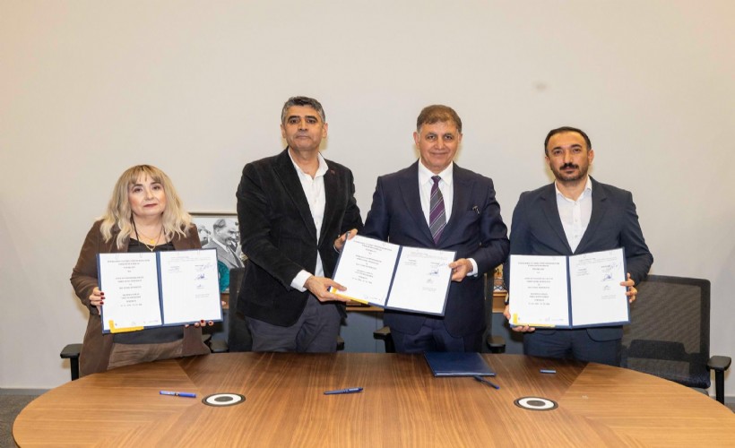 Büyükşehir ile TÜM BEL-SEN arasında imzalar atıldı