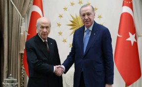 Erdoğan ile ittifak ortağı Bahçeli 3 ay sonra bir araya geldi: Saray’da 'Cumhur' zirvesi