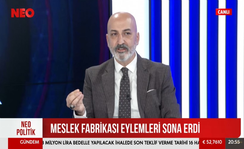 Güldoğan NEO TV'de 'Meslek Fabrikası' için 'İzmir'i gereksiz yere gerdiler' dedi! Tugay'a: 'Ortamı germediği bir iş dünyası kalmıştı'