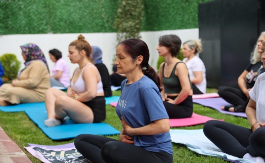 Gülşah Durbay Kadın Danışma Merkezi’nde yoga heyecanı
