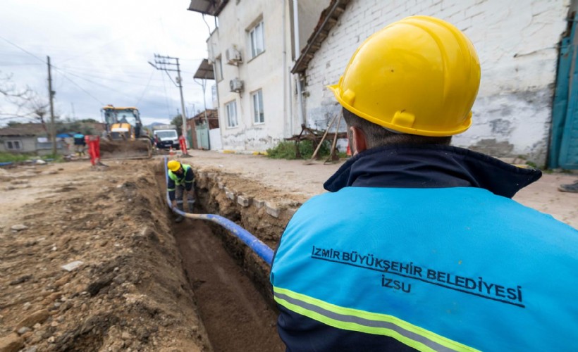 İZSU’dan üç ilçeye 180 milyon TL’lik yatırım!