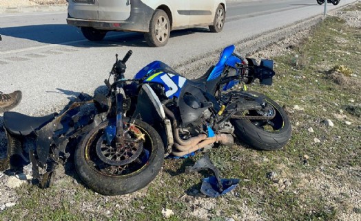 İscehisar'da motosiklet kazası: 1 ölü, 1 yaralı