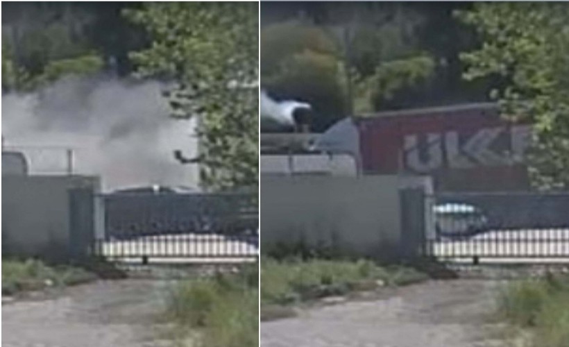 İzmir'de biri şehit üç can alan kazanın yeni görüntüsü ortaya çıktı