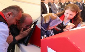 İzmir'deki feci kazada can veren şehit polis son yolculuğuna uğurlandı