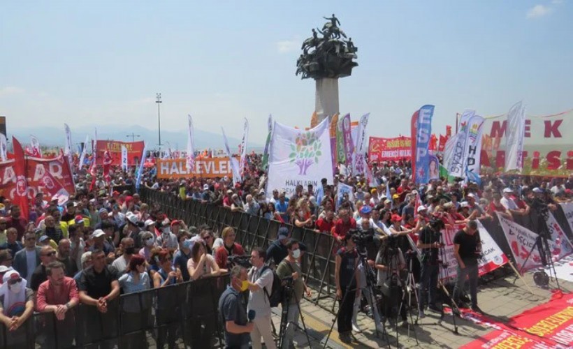 İzmir’de 1 Mayıs programı netleşti: Miting ve konser bir arada