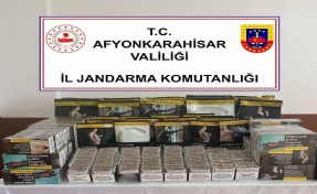 Jandarmadan kaçak sigara operasyonu