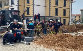 Manisa'daki kanalizasyon inşaatından acı haber: 1 işçi hayatını kaybetti