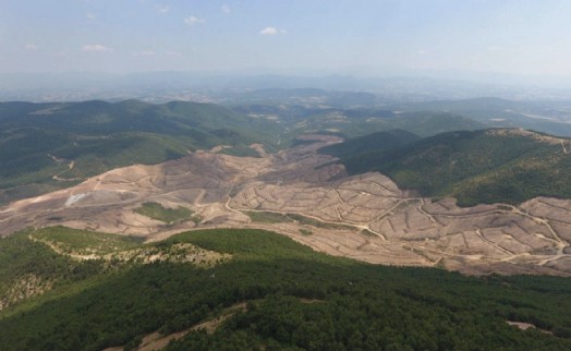 Kazdağları’nda yeni tehdit: Alamos Gold gitti, TÜMAD iş makineleriyle sahada