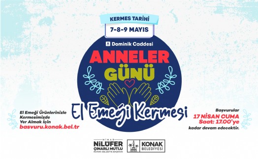 Konak’ta Anneler Günü hediyeleri kermesten