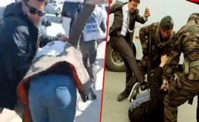 Madencilerin Ankara yürüyüşüne müdahale! Görüntüler akıllara Soma'yı getirdi