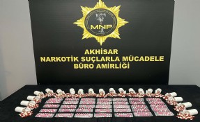 Manisa'da 4 bin 396 sentetik hap ele geçirildi; 4 tutuklama