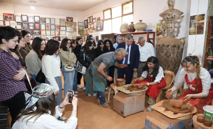 Menemen’in 8 bin yıllık mirası öğrencilere ders oldu