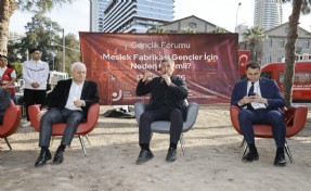 Meslek Fabrikası nöbetinde 7’nci gün! Başkan Tugay Vakıflar'a sordu; Salepçioğlu İş Hanı’na ne oldu?