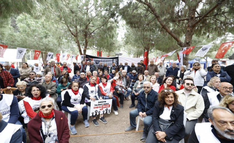 Meslek Fabrikası nöbetinin 6’ncı gününde ADD nöbette; Tugay'dan Vakıflar Genel Müdürlüğü'ne tepki