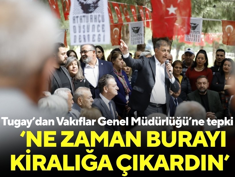Meslek Fabrikası nöbetinin 6’ncı gününde ADD nöbette; Tugay'dan Vakıflar Genel Müdürlüğü'ne tepki