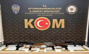 Ruhsatsız silah operasyonuna 1 tutuklama
