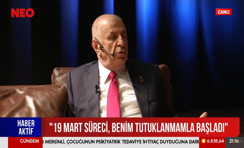 Ümit Özdağ NEO TV'de 'CHP'li belediyelere operasyon' dosyasını açtı! Eşki'nin gözaltına alınmasına çarpıcı yorum: Topukları kırılan efeye ne oldu?