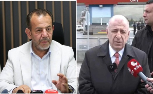 Ümit Özdağ'dan Tanju Özcan'a cezaevi'nde ziyaret: 'Yaptığı şey öğrencilere burs bulma çabasıdır'