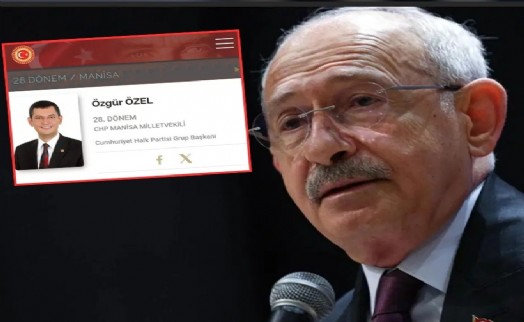 'Kılıçdaroğlu' yazısı Meclis'e gitti: Özel'in 'Genel Başkanlık' sıfatı değişti