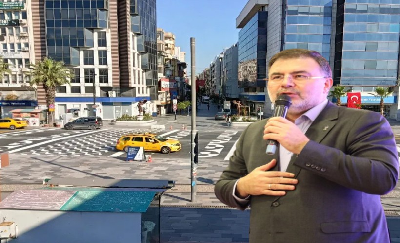 AK Partili Saygılı, vaatlerin verildiği boyalı yaya geçidi üzerinden CHP'ye yüklendi!