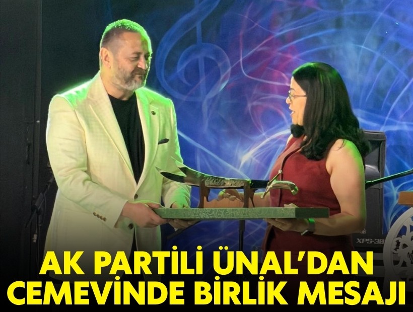 AK Partili Ünal'dan cemevinde birlik mesajı