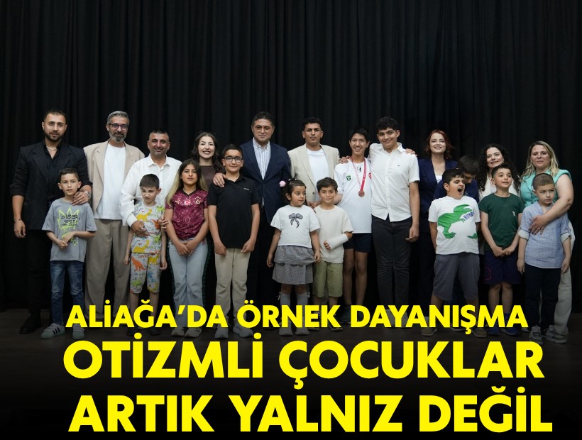 Aliağa'da otizmli çocuklar için örnek dernek
