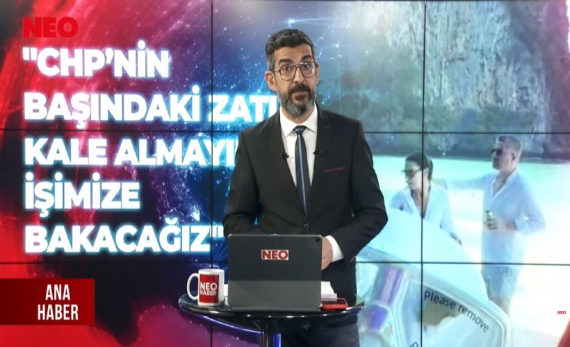 Alper Baran Esin'den NEO TV ekranlarından Özgür Özel'e çağrı: 'İzmir'de aylardır kaynayan bir kazan var, görmezden gelirseniz...'