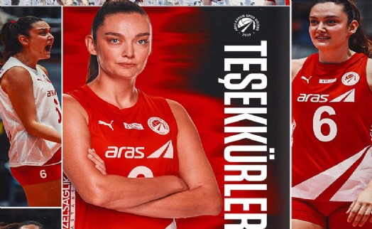 Aras Kargo'dan Özge'ye veda