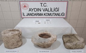 Aydın'da 'tarihi eser' operasyonu; 1 gözaltı