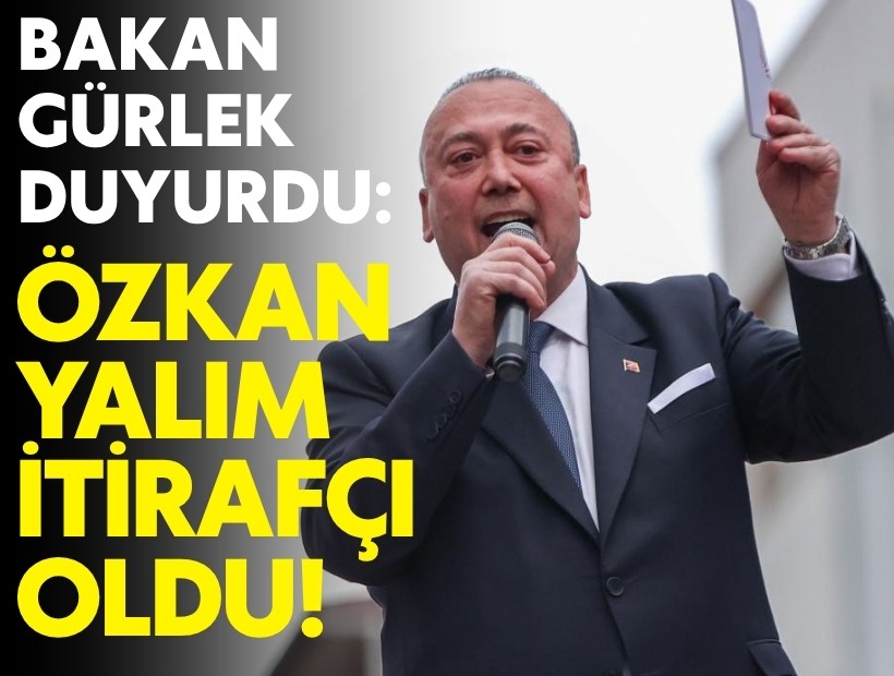 Bakan Gürlek duyurdu: Muhittin Böcek'in oğlu ve Özkan Yalım 'etkin pişmanlık' için ifade verdi