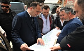 Başkan Eşki'den sahada inceleme