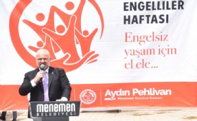 Başkan Pehlivan: Mesele engelleri sevgiyle birlikte aşabilmektir