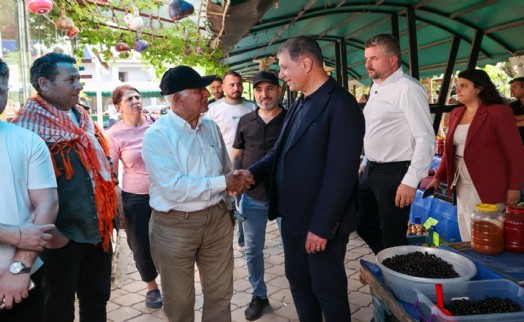 Başkan Tugay Belenbaşı’nda yurttaşlarla buluştu: Sorunları birlikte çözeceğiz