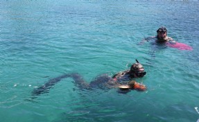 Bodrum'da deniz dibinden 228 kilogram atık çıkarıldı