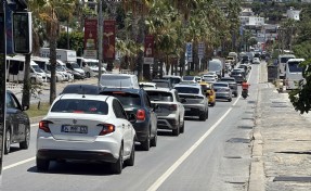 Bodrum'daki tatilciler dönüyor