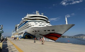 Bodrum’a bayramda denizden 2 bin 377 turist geldi