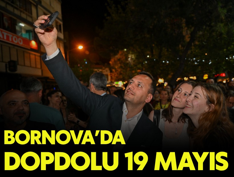 Bornova’da dopdolu 19 Mayıs