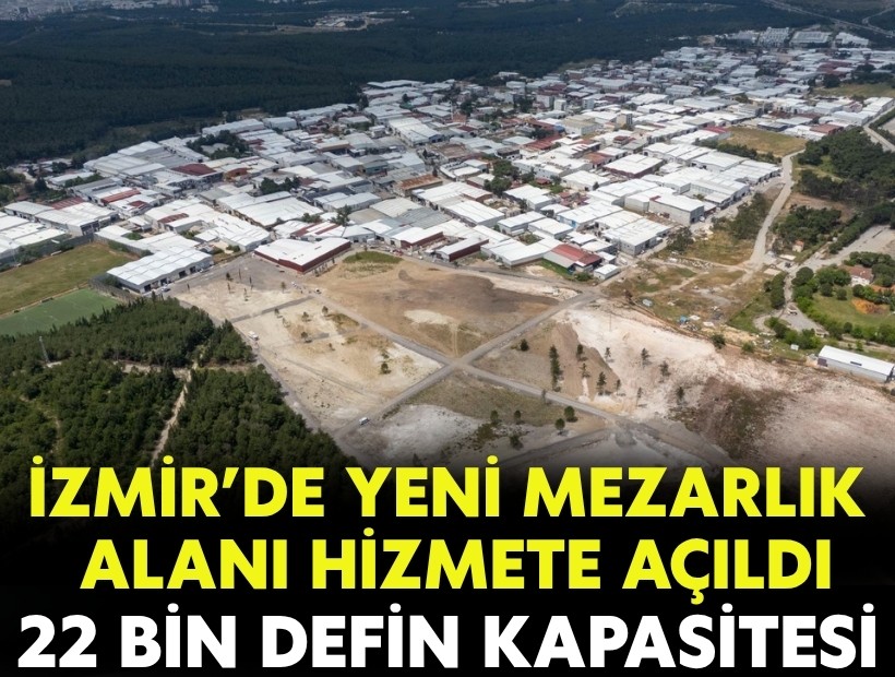Buca’ya 22 bin defin kapasiteli mezarlık