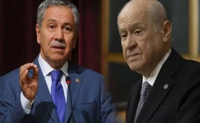 Bülent Arınç'tan Bahçeli'ye sert gönderme: 'Bugün Apo'ya statü peşinde koşanlar...'