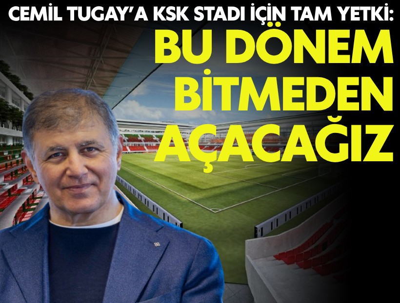 Büyükşehir Meclisi'nden Tugay’a Karşıyaka Stadı için tam yetki: Bu dönem bitmeden açacağız