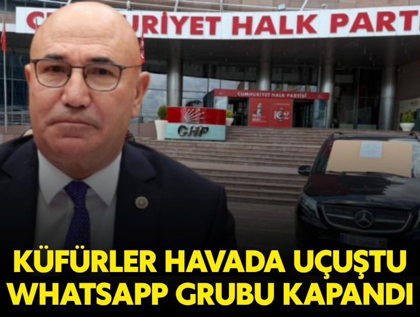 CHP'li vekiller küfürleşti WhatsApp grubu kapandı!