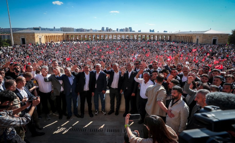 Çağatay Güç'ten Ankara'da sert mesajlar: 'CHP saraydan yönetilemez, kayyuma boyun eğmeyiz!'