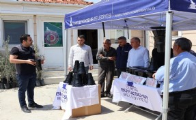 Çiftçinin alın teri erken mücadeleyle korunuyor