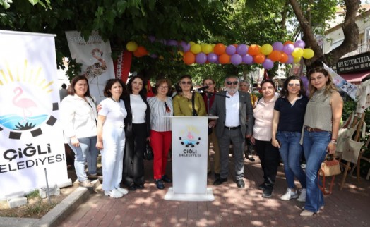 Çiğli’de kadınların el emeği sergisi göz doldurdu